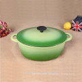 Cast Iron Cooking Pot Cast Iron Enamel Oval Low Casserole With Lid